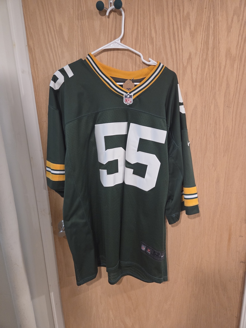 Green Bay Packers Darius Smith Jersey Size 2X